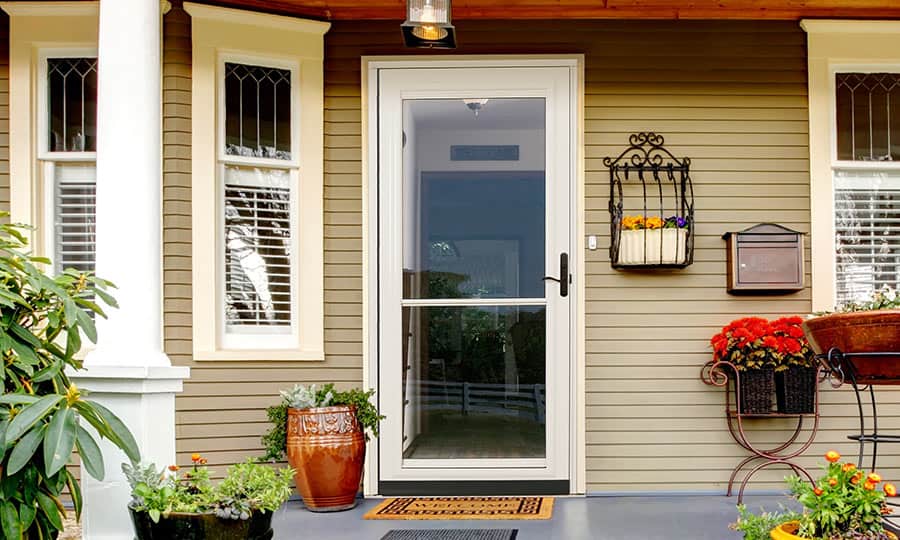 Retractable Screen Storm Doors